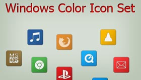 Windows Color Icon Set by Mitch-94