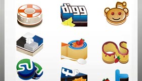 Yammy Social Media Icons Set