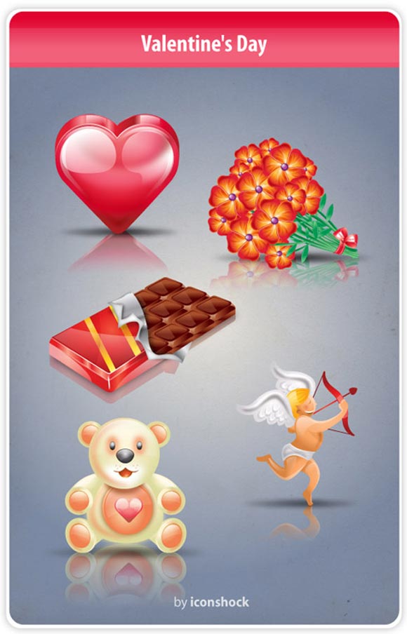 V-Day Icon Set