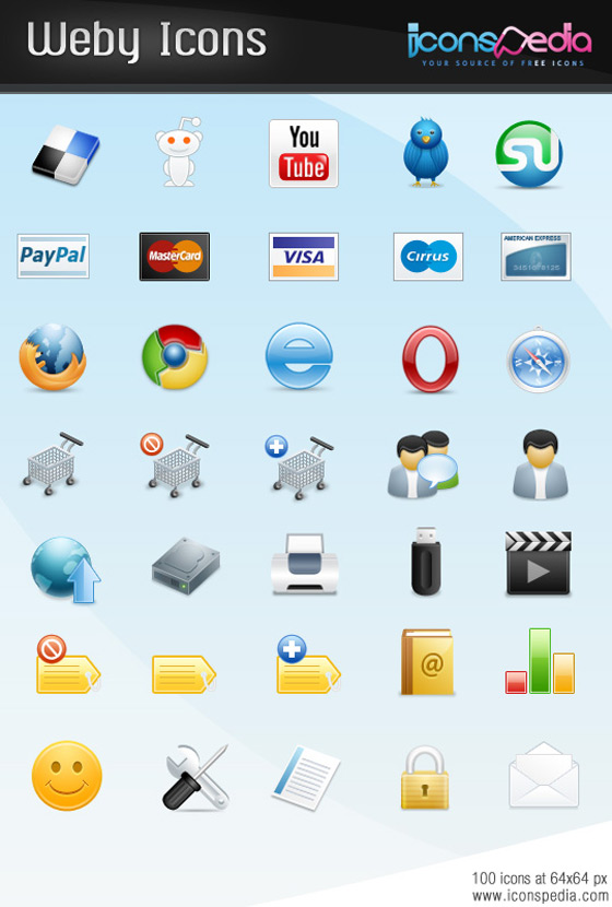 Weby Icons